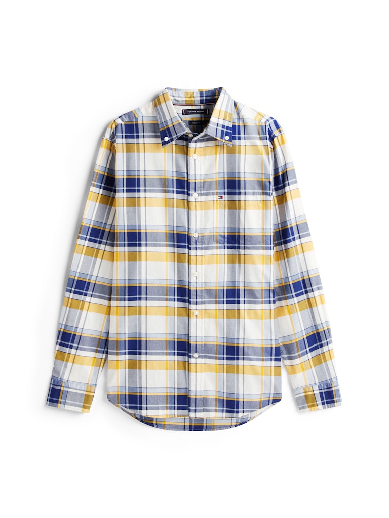 Tommy Hilfiger Erkek Normal Kesim Lacivert Gömlek