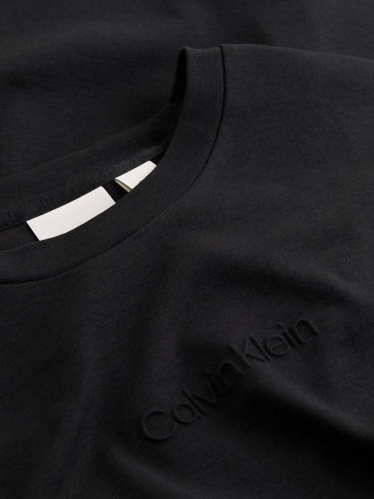 Calvin Klein Rejeneratif Pamuk Siyah Erkek Kısa Kollu T-Shirt - K10K114167BEH