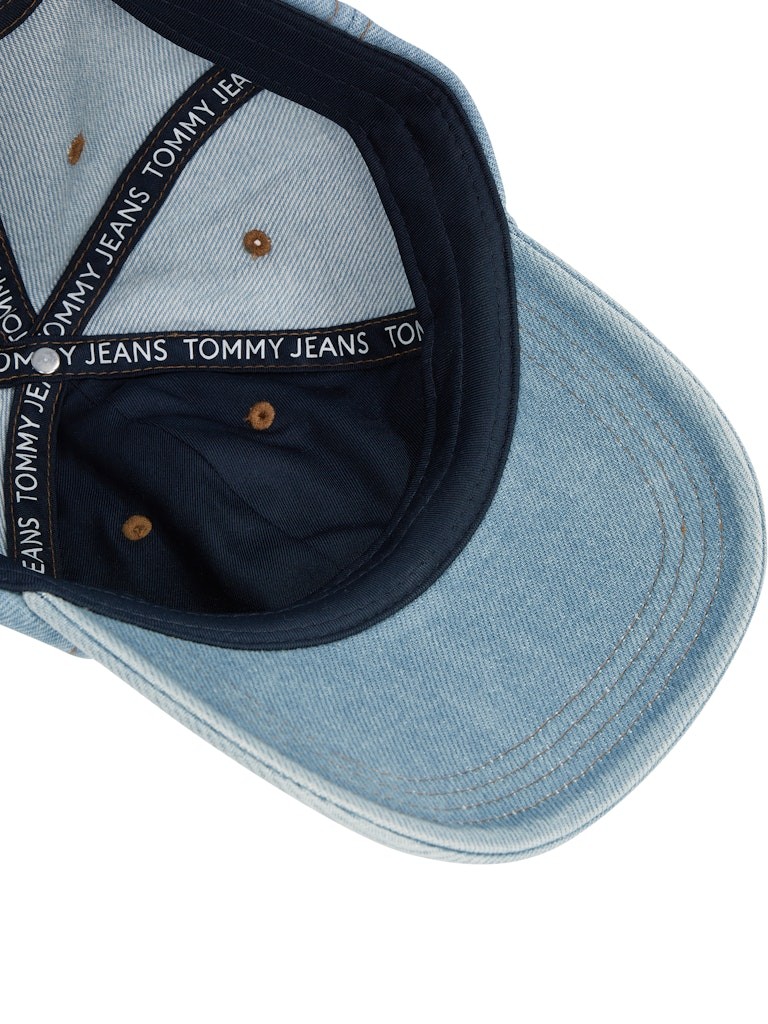 Tommy Hilfiger Denim Mavi Kadın Bayraklı Şapka - AW0AW173121AA