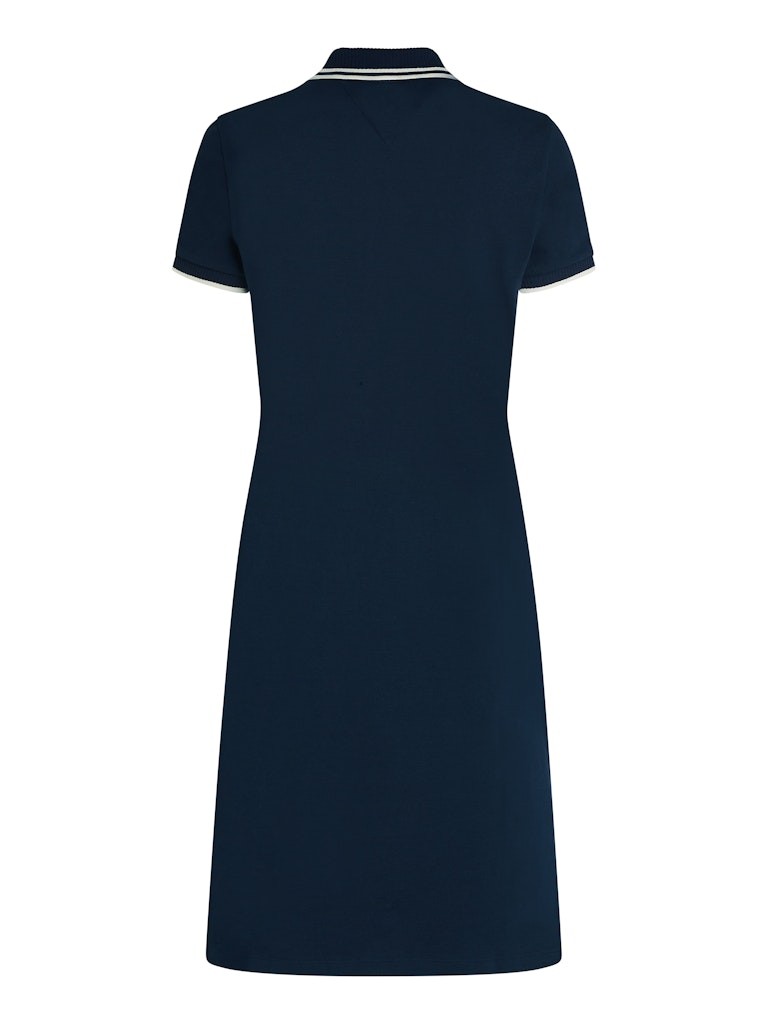 Tommy Hilfiger Pamuk Lacivert Kadın Polo Elbise - WW0WW45532C1G