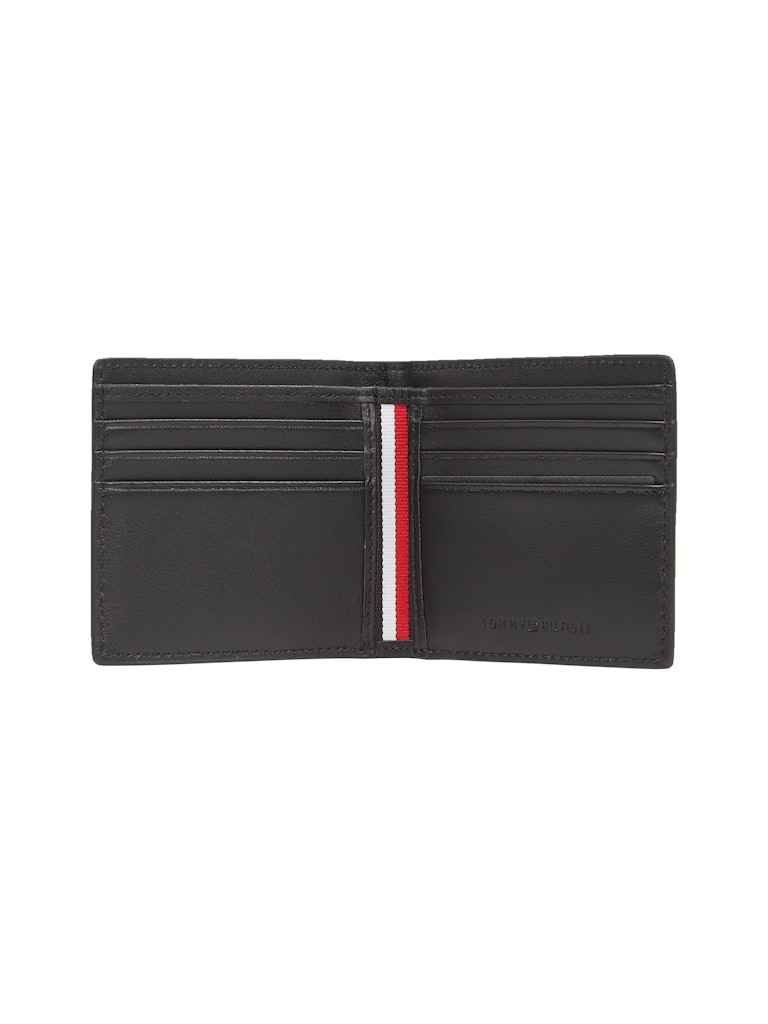 Tommy Hilfiger Deri Siyah Erkek Katlanabilir Cüzdan - AM0AM13244BDS