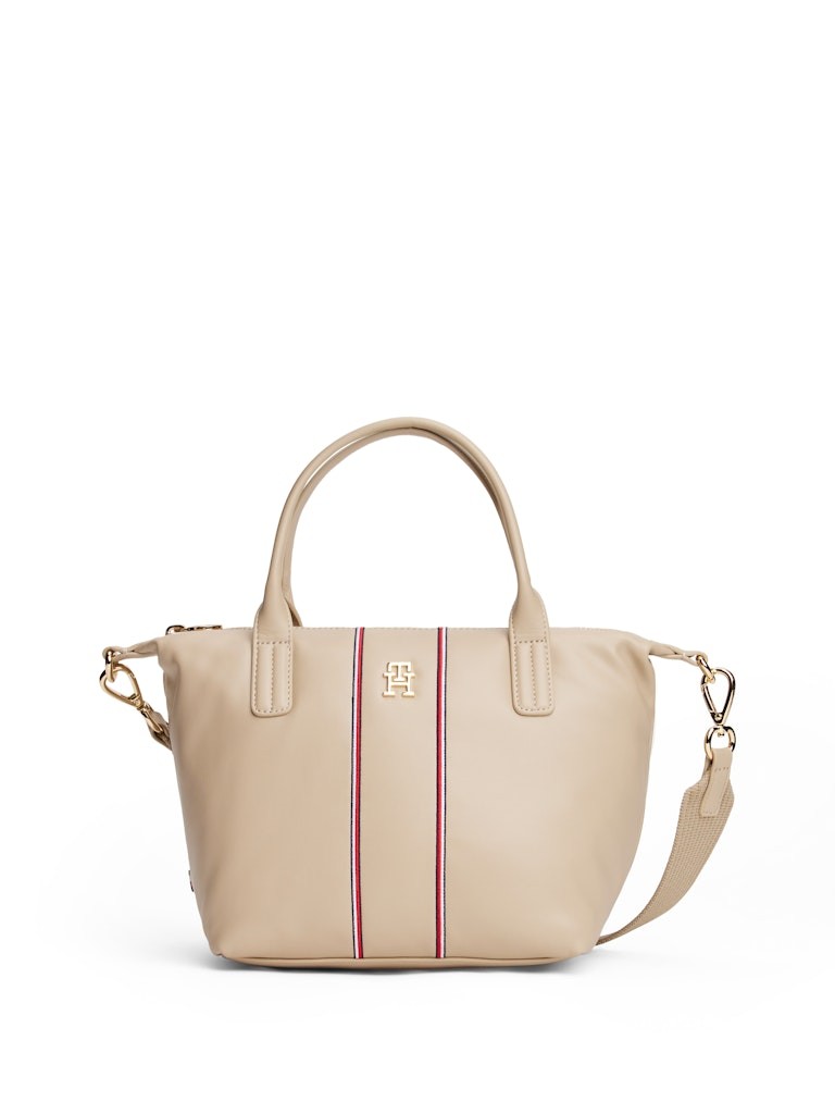 Tommy Hilfiger Kadın Bej Tote El Çantası