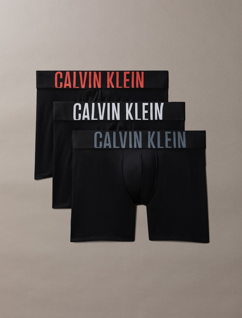 Calvin Klein Erkek Siyah  Uzun Boxer  Boxer