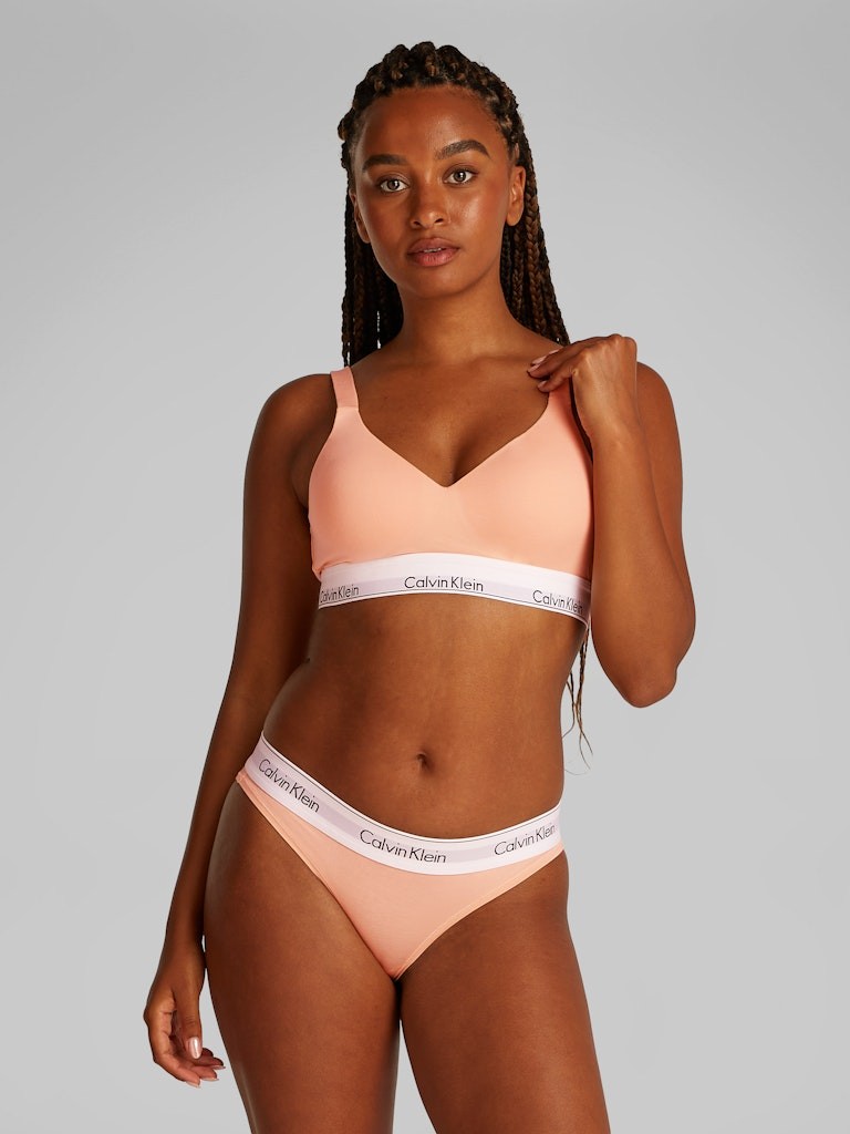 Calvin Klein Modal Pempe Kadın Askılı Bralet - 000QF7900E5KD