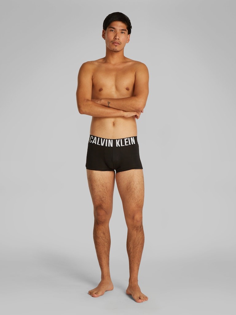 Calvin Klein Poliamid Siyah Erkek Kısa Boxer