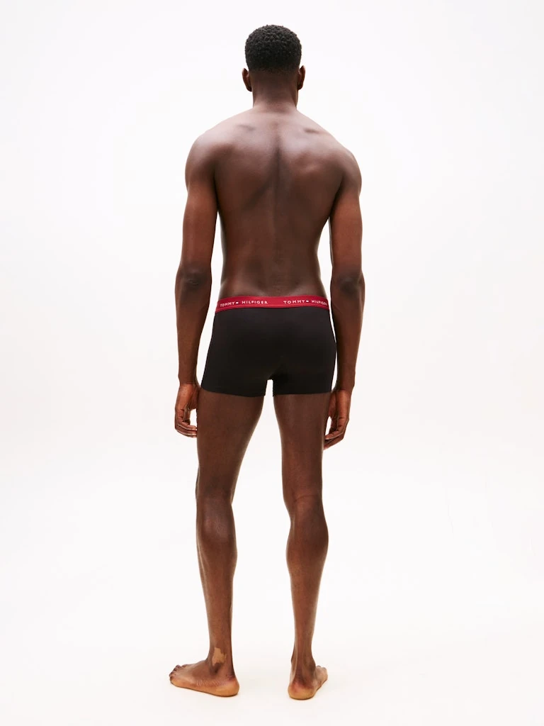 Tommy Hilfiger Erkek Siyah  Standart Boxer  Boxer