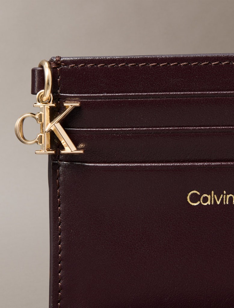 Calvin Klein Kadın Kahverengi Kartlık Cüzdan