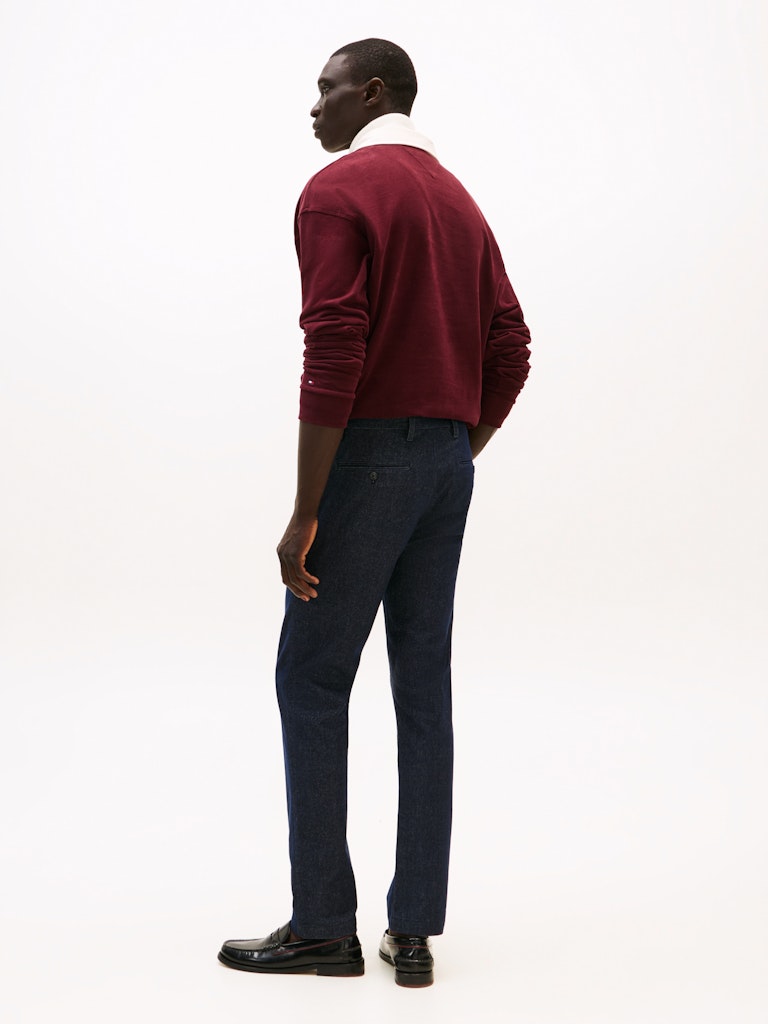 Tommy Hilfiger Erkek Chino Bleecker Lacivert Pantolon