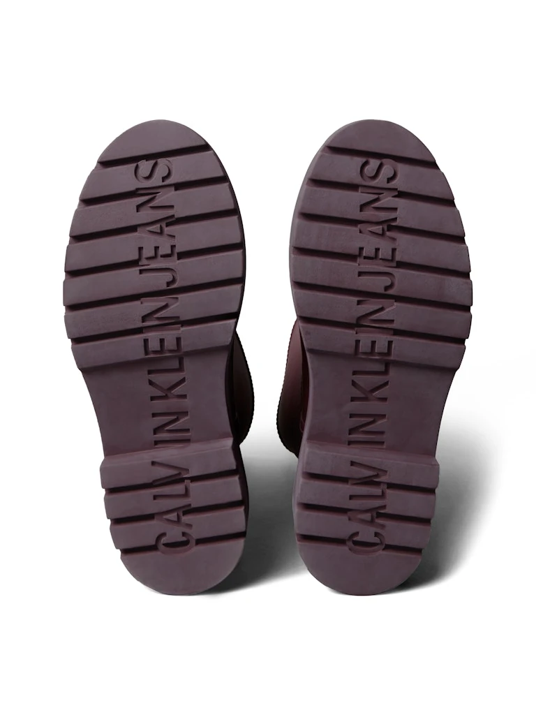 Calvin Klein Kadın Kahverengi  Kısa Yağmur Bot