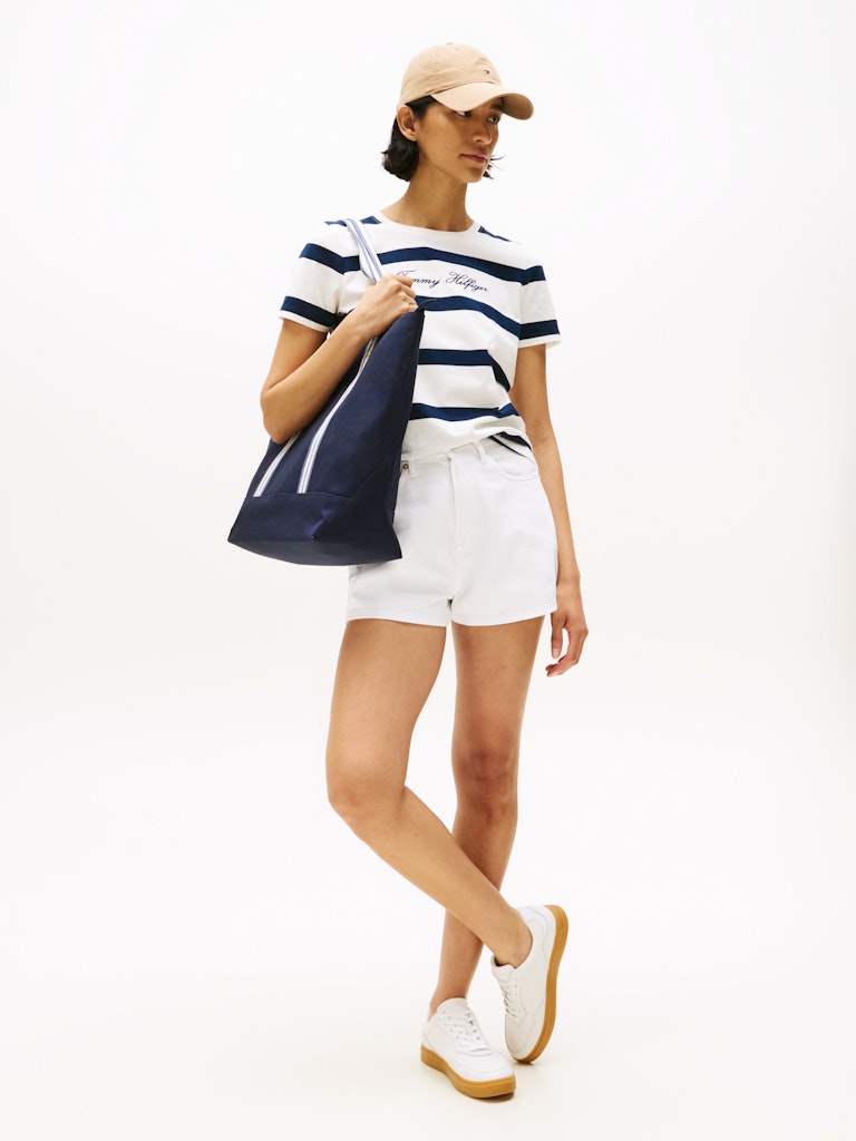 Tommy Hilfiger Kadın Lacivert T-Shirt