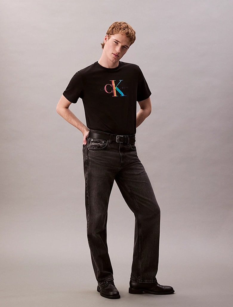 Calvin Klein Erkek Siyah T-shirt