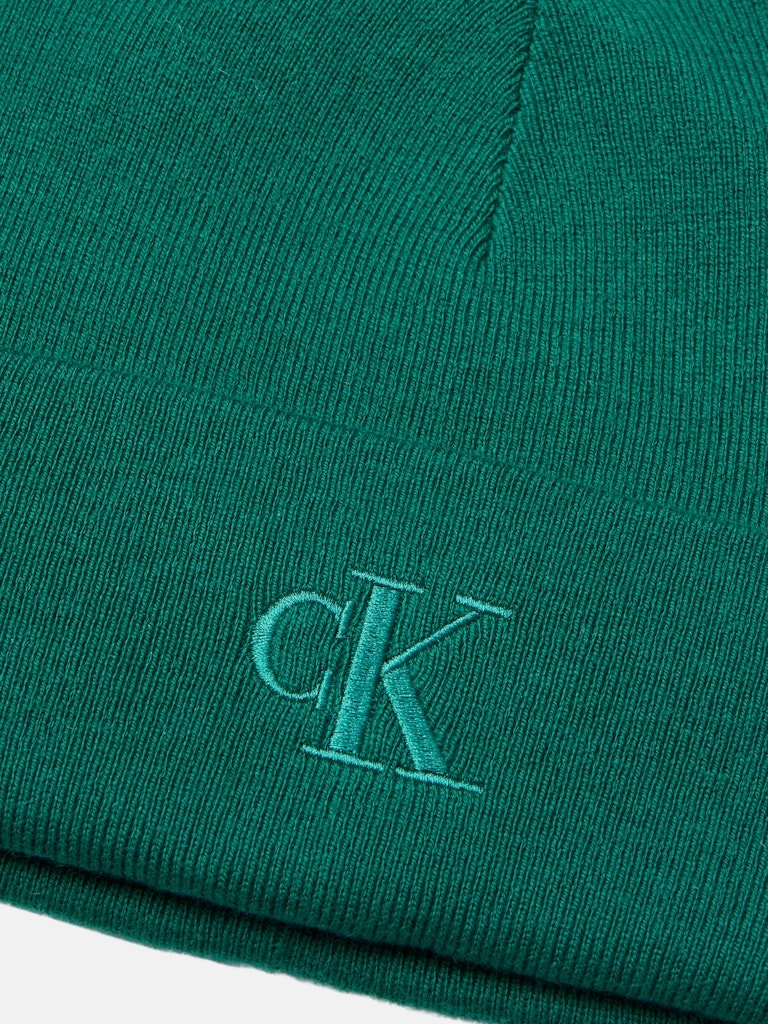 Calvin Klein Erkek Yeşil Bere Şapka