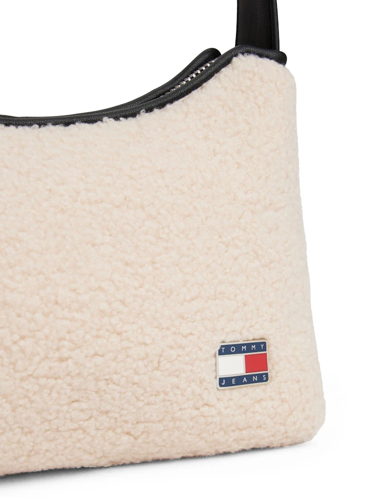 Tommy Hilfiger Kadın Ekru Omuz El Çantası