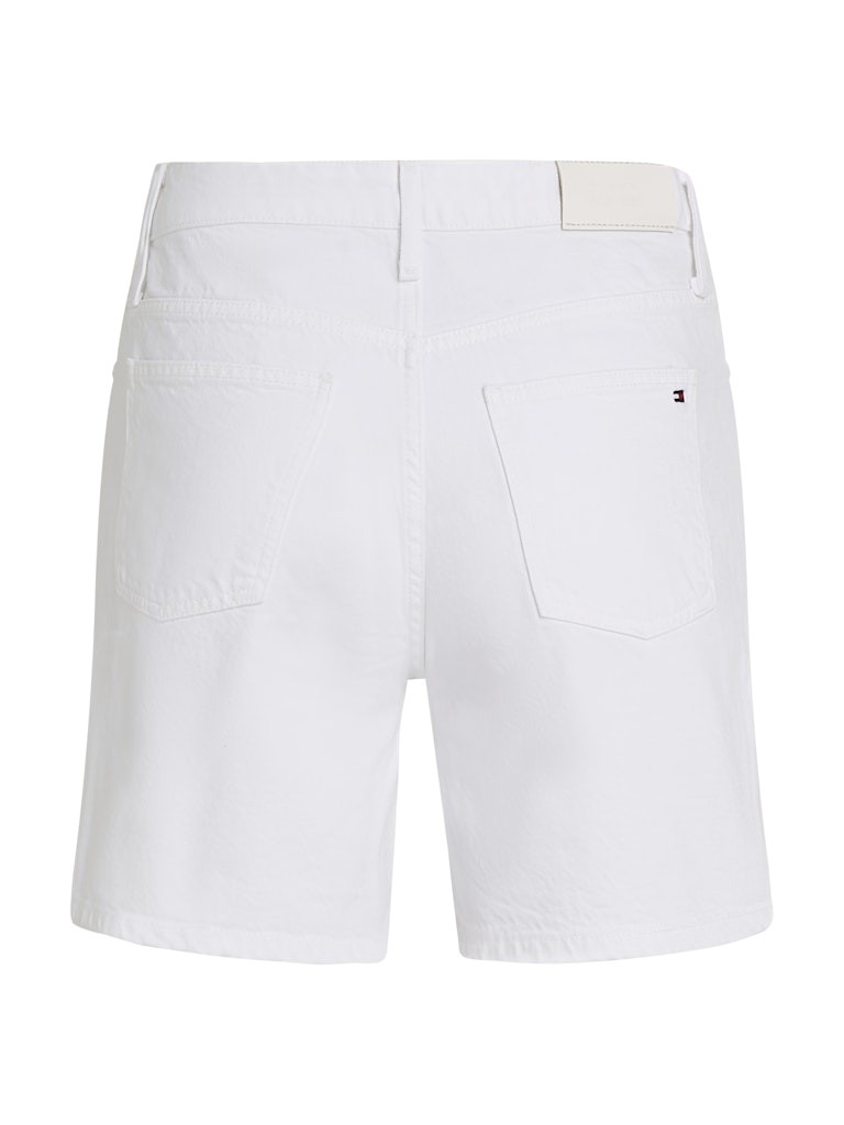 Tommy Hilfiger Denim Beyaz Kadın 5 Cep Şort - WW0WW45924YCF