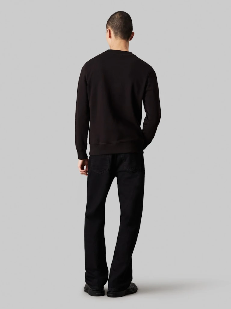 CK EMBRO BADGE CREW NECK