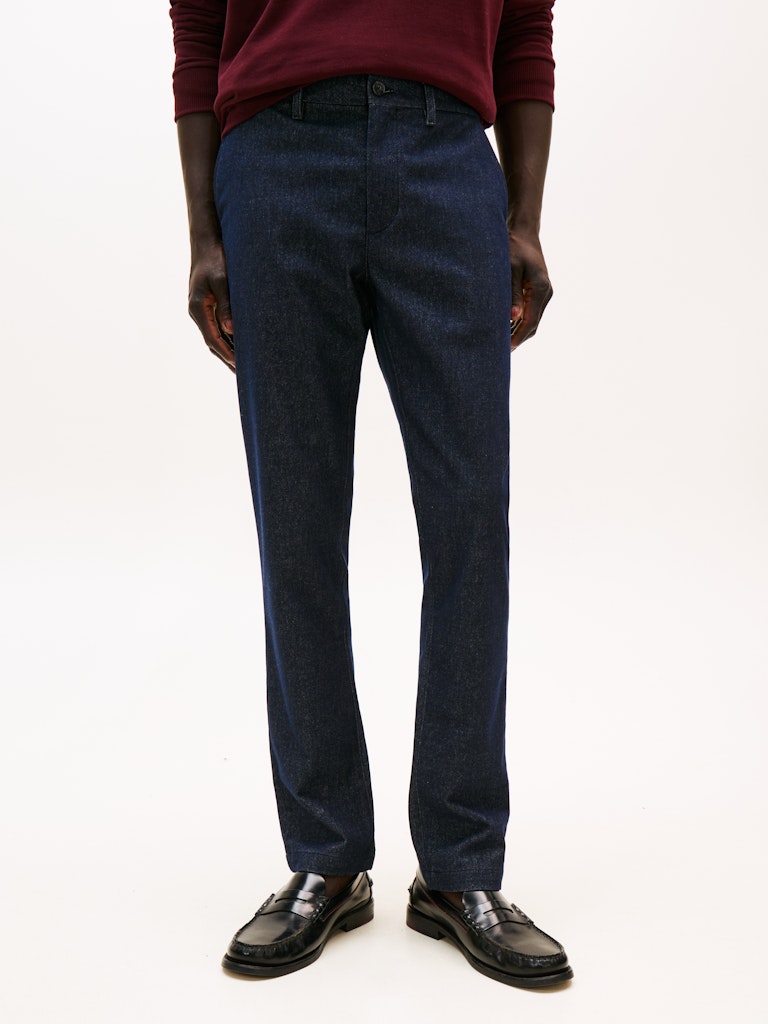 Tommy Hilfiger Erkek Chino Bleecker Lacivert Pantolon