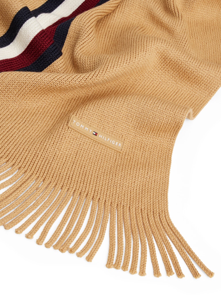 Tommy Hilfiger Erkek Bej Şal