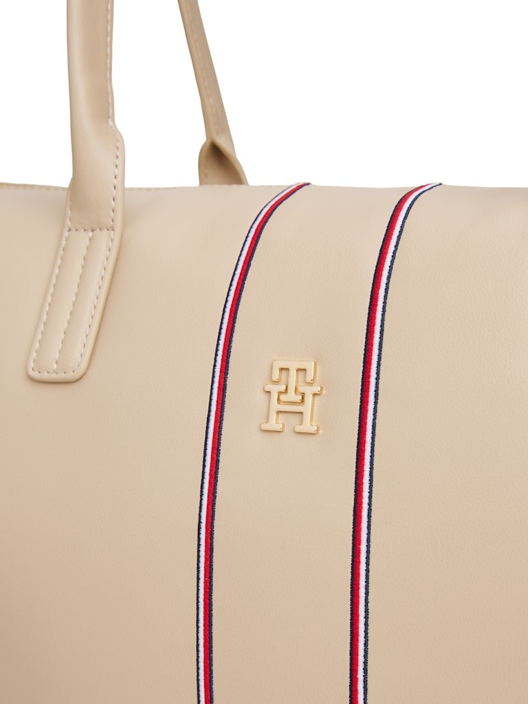 Tommy Hilfiger Kadın Bej Tote El Çantası