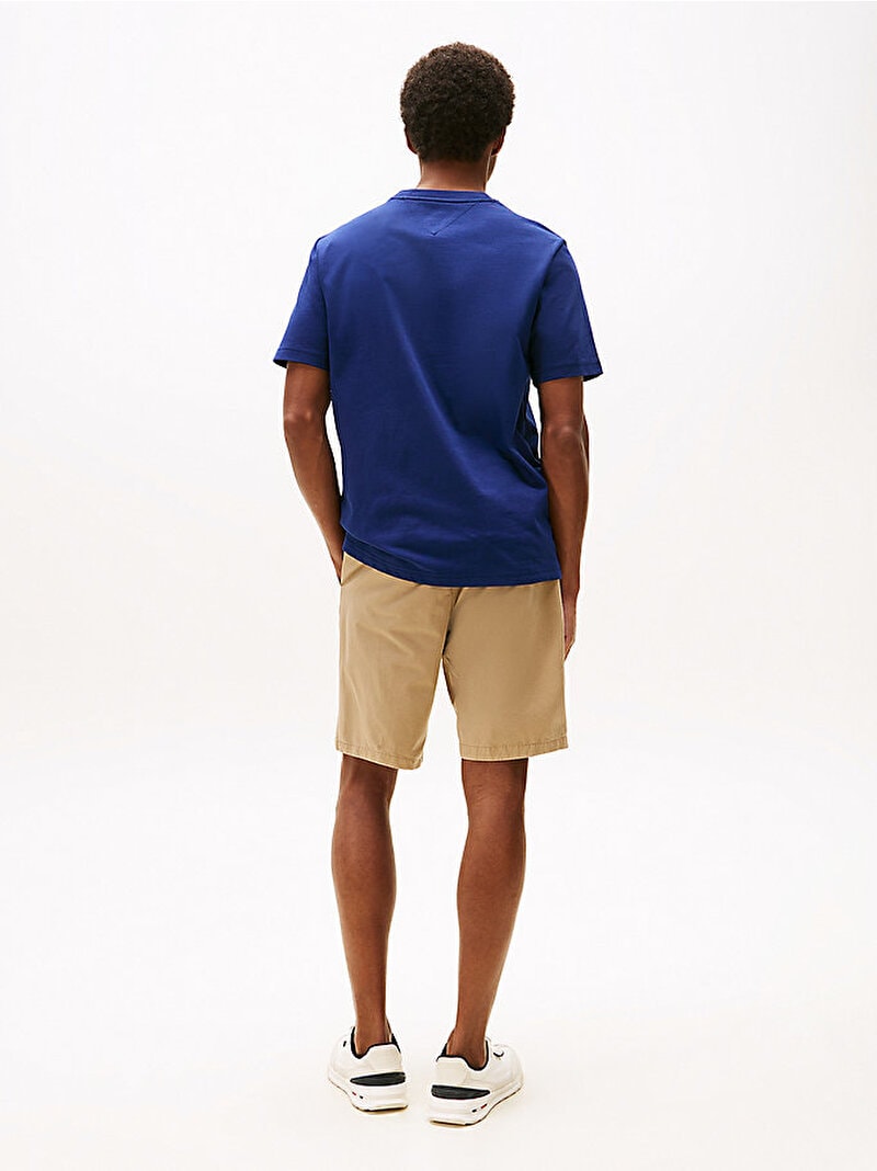 Tommy Hilfiger Lacivert Erkek Varsity Hilfiger T-shirt
