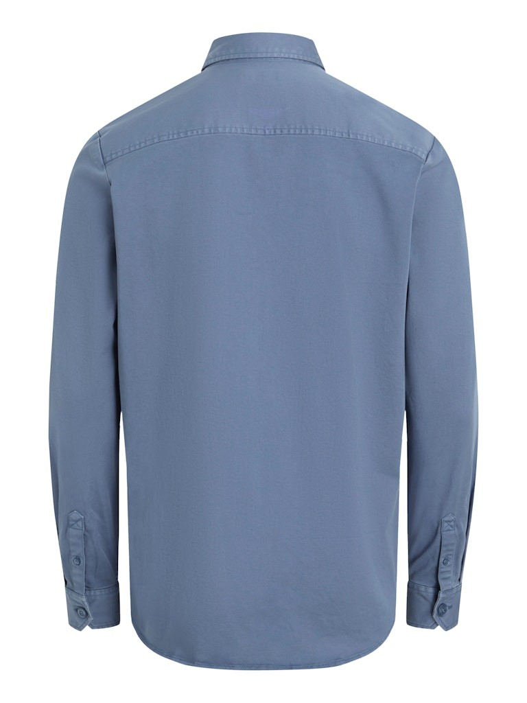 Calvin Klein Pamuk Mavi Erkek Uzun Kollu Gömlek - J30J327292CK1