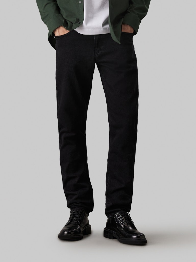 Calvin Klein Erkek Slim Fit Jean Siyah Pantolon - K10K1136431BY