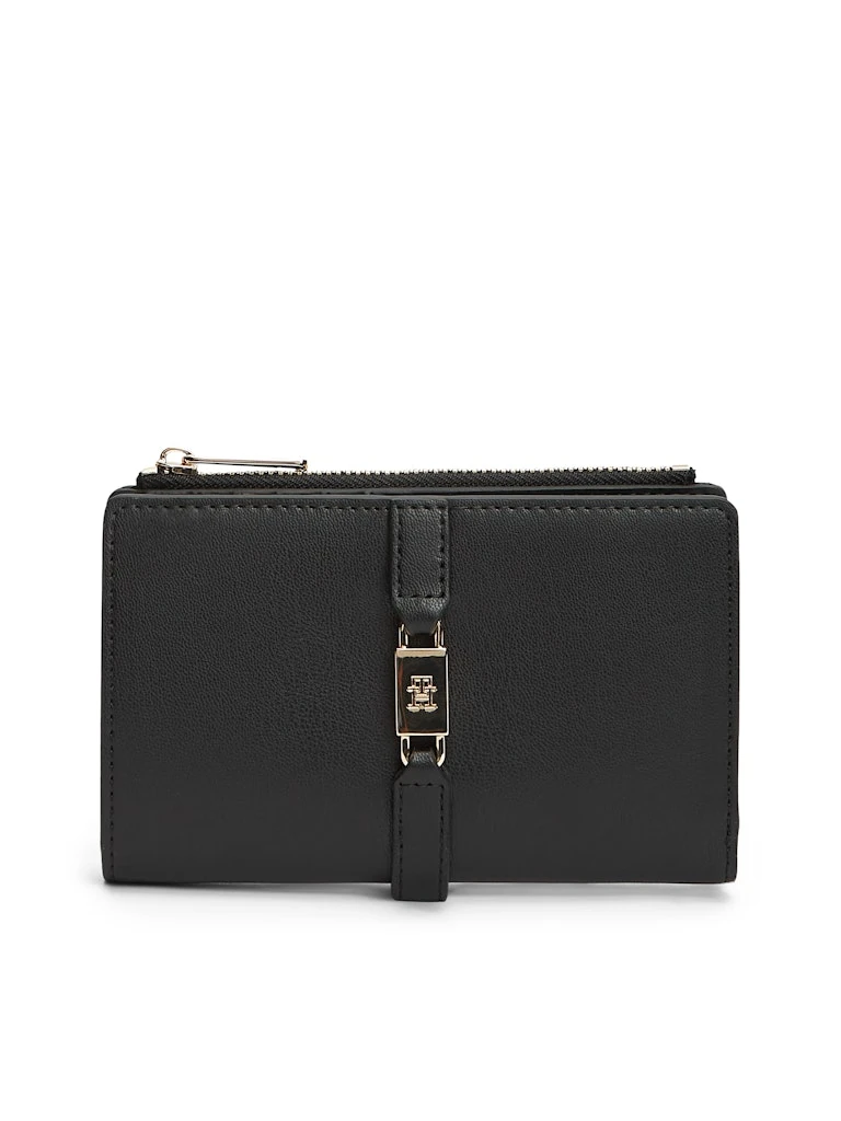 Tommy Hilfiger Kadın Siyah 2'ye Katlanan Cüzdan