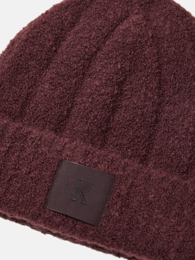 Calvin Klein Erkek Kahverengi Bere Şapka