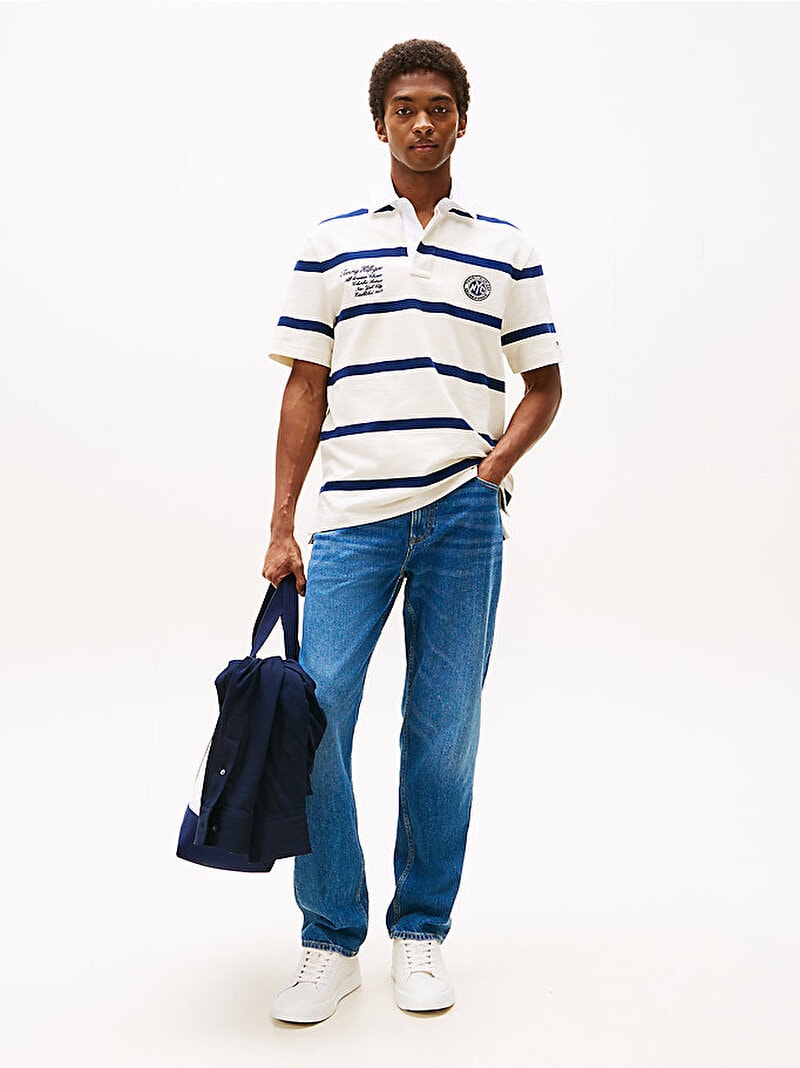 Tommy Hilfiger Mavi Erkek Classic Polo T-shirt
