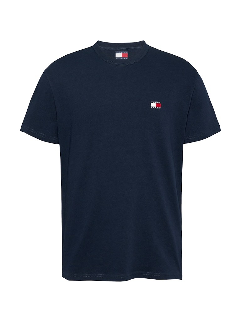 Tommy Hilfiger Rejeneratif Pamuk Lacivert Erkek Kısa Kollu T-Shirt - DM0DM20322C1G