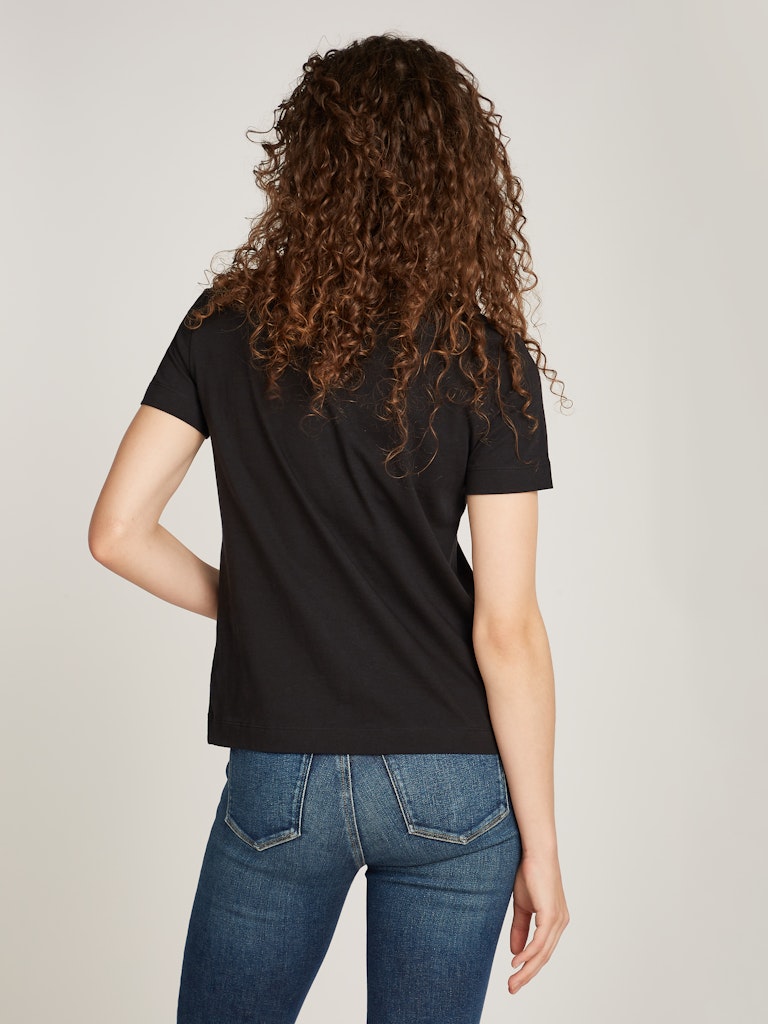 Kadın Satin Applique Regular T-Shirt