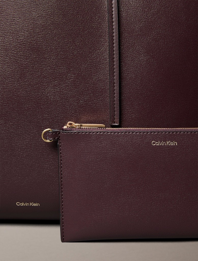 Calvin Klein Kadın Kahverengi Tote El Çantası