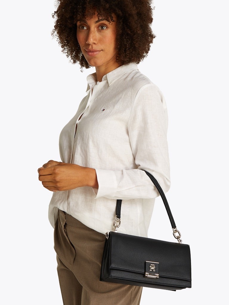 Tommy Hilfiger Siyah Kadın Çapraz Çanta