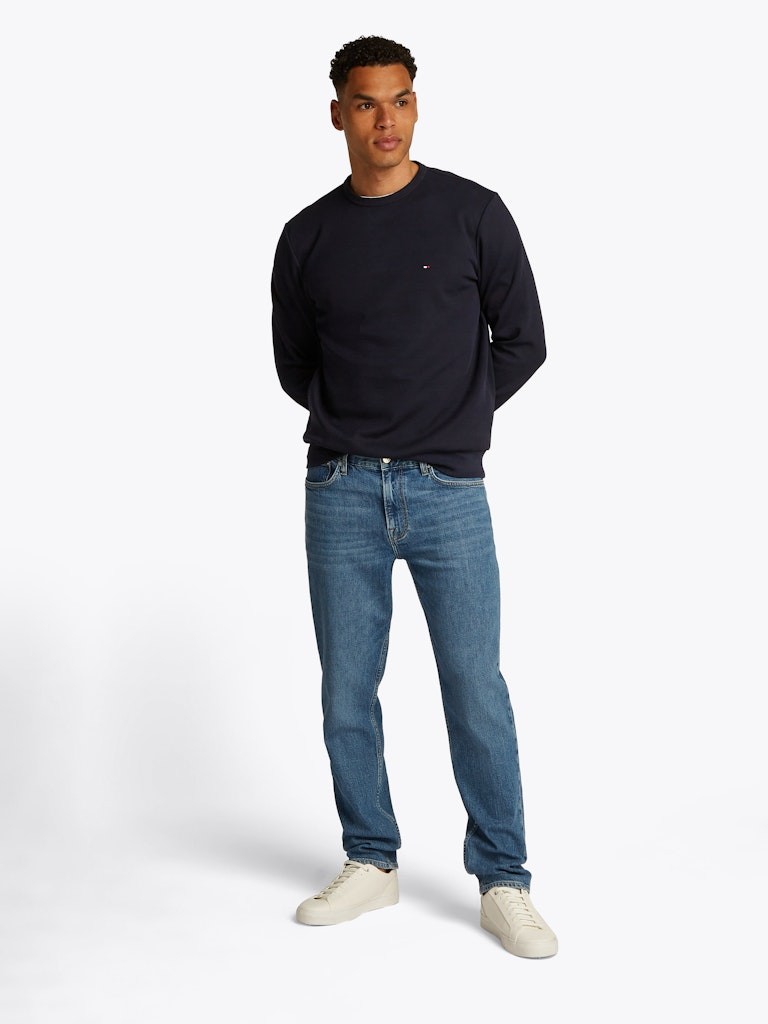 Tommy Hilfiger Mavi Erkek Sweatshirt