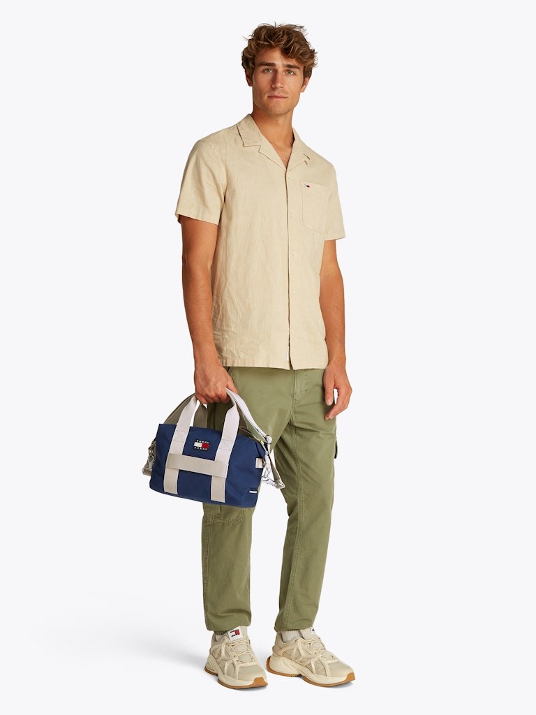 Tommy Hilfiger Pamuk Mavi Erkek Duffle - AM0AM13281C67