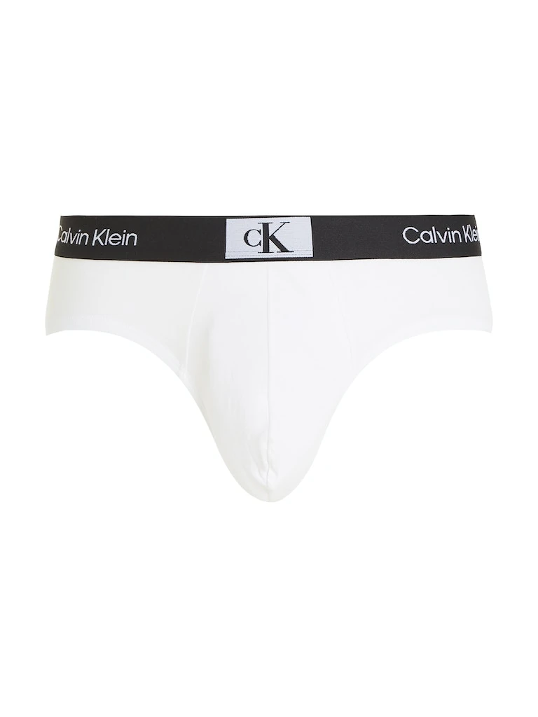 Calvin Klein Beyaz Erkek Uzun Boxer
