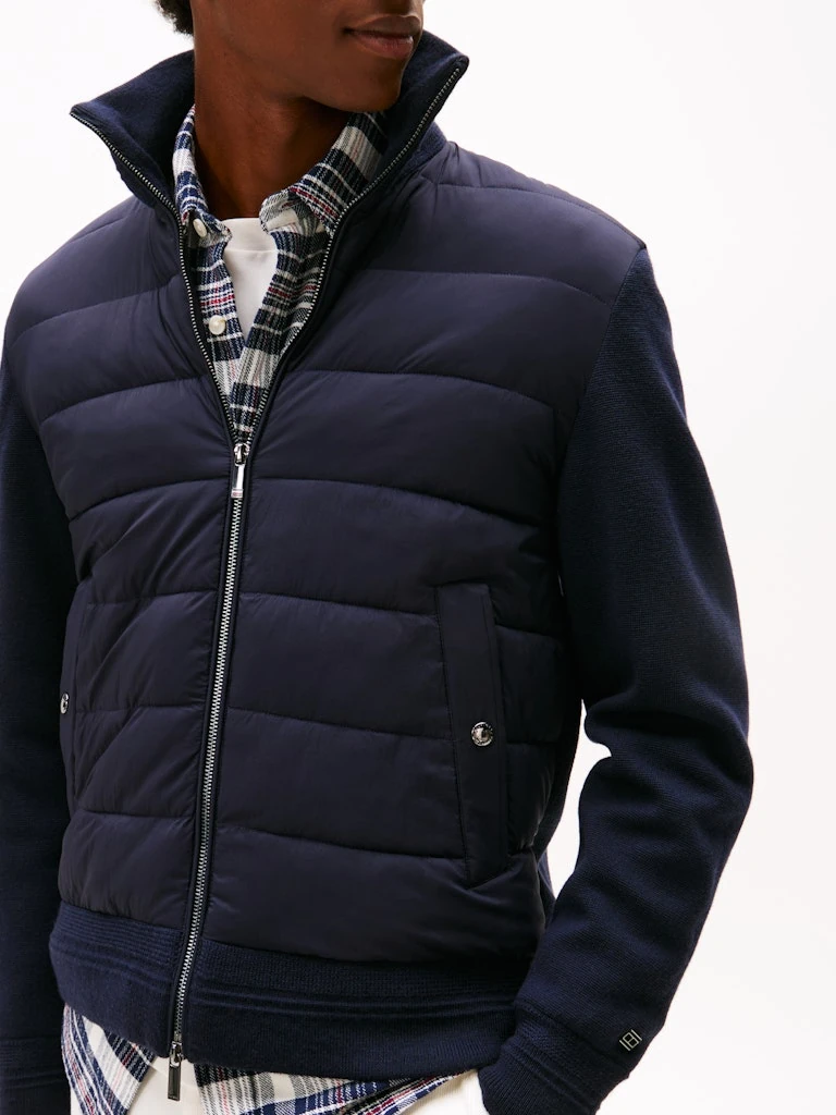 Tommy Hilfiger Erkek Lacivert    Mont