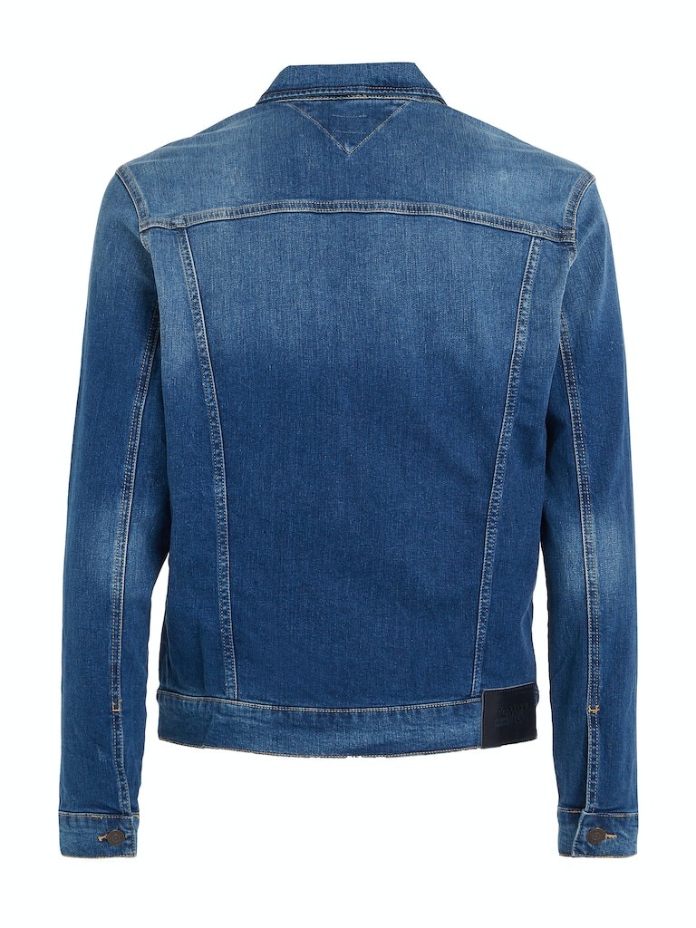 Tommy Hilfiger Denim Mavi Erkek Kot Ceket