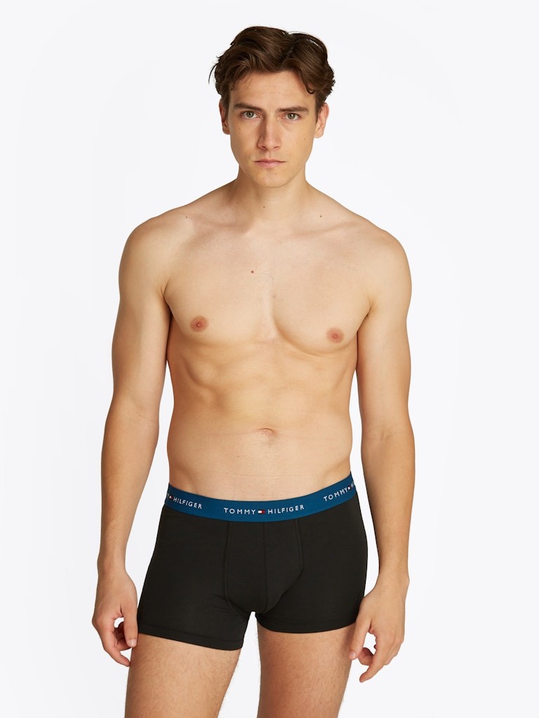 Tommy Hilfiger Rejeneratif Pamuk Siyah Erkek Klasik Boxer - UM0UM027630VP
