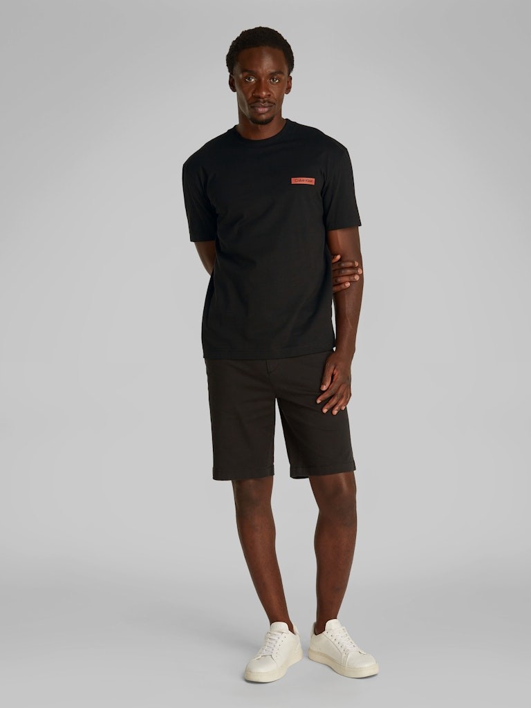 Calvin Klein Rejeneratif Pamuk Siyah Erkek Kısa Kollu T-Shirt - K10K114158BEH