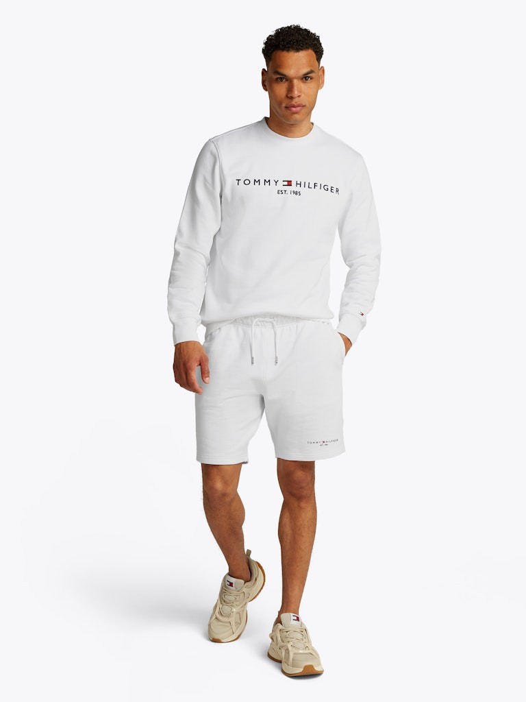Tommy Hilfiger Rejeneratif Pamuk Beyaz Erkek Şort - MW0MW38698YBR