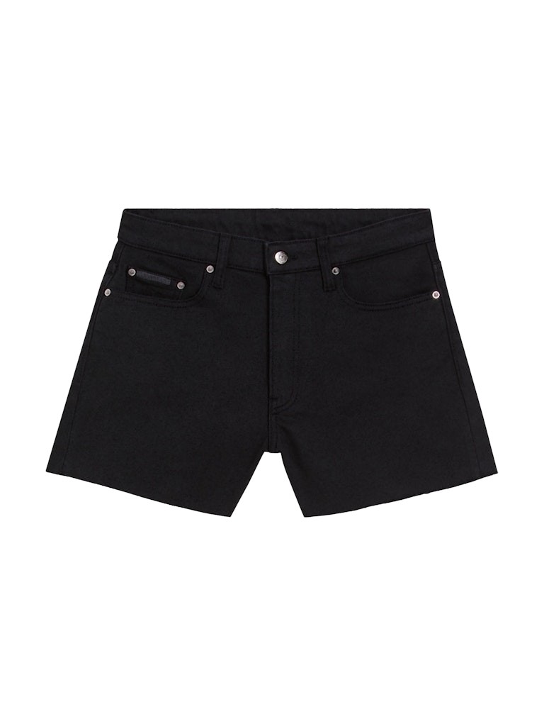 Calvin Klein Denim Siyah Kadın 5 Cep Mom Şort - J20J2251541BY