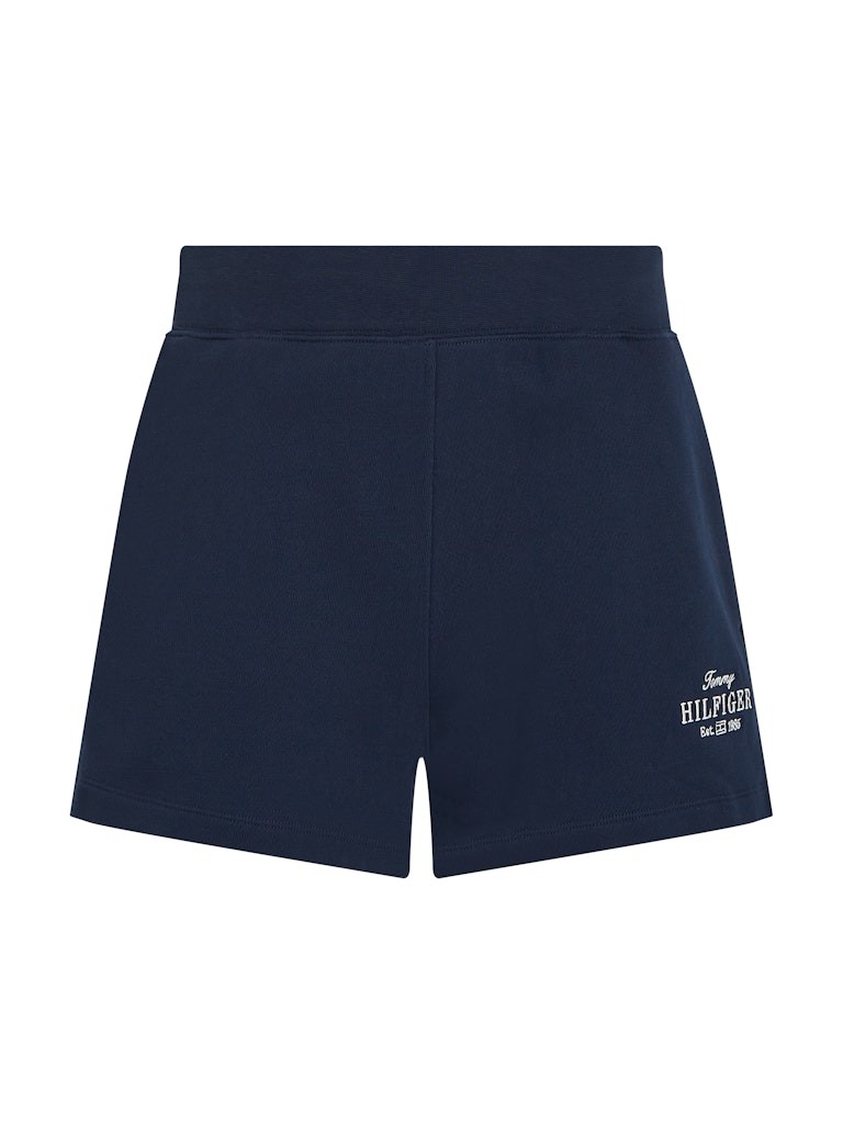 Tommy Hilfiger Rejeneratif Pamuk Lacivert Kadın Sweat Şort - WW0WW45518C1G
