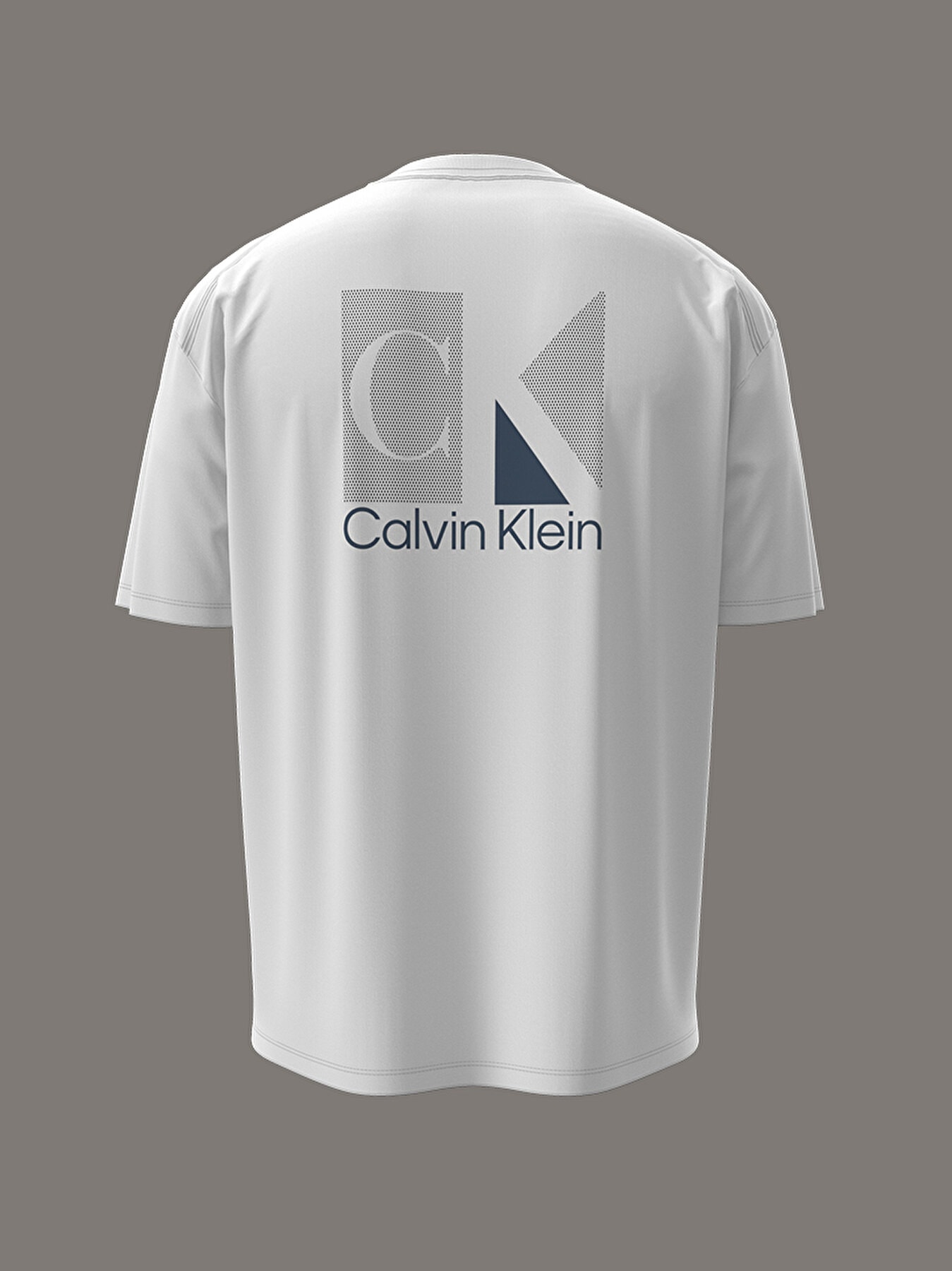 Calvin Klein Erkek Beyaz 30s T-shirt