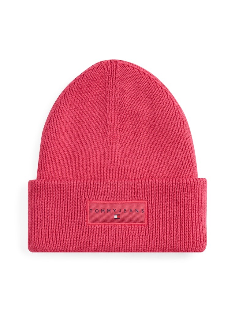 Tommy Hilfiger Kadın Pembe Bere Şapka