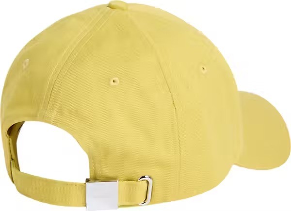 Calvin Klein Organik Pamuk Sarı Kadın Logolu Şapka - K60K613102LL8