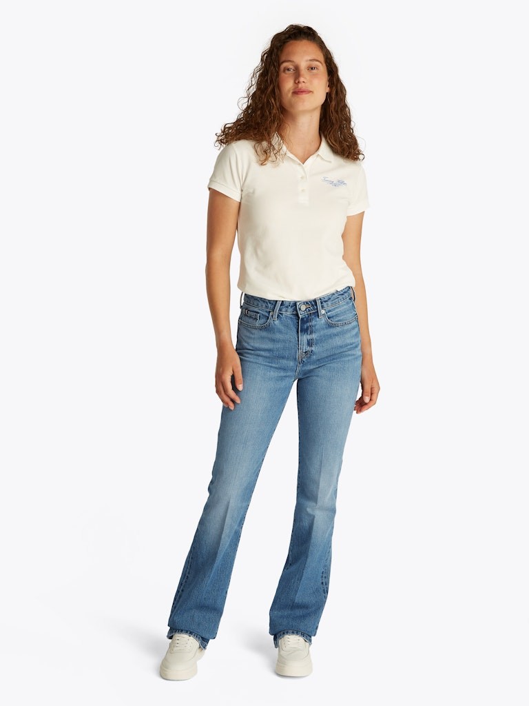 Tommy Hilfiger Denim Mavi Kadın Bootcut RW Jean Pantolon - WW0WW443541A6