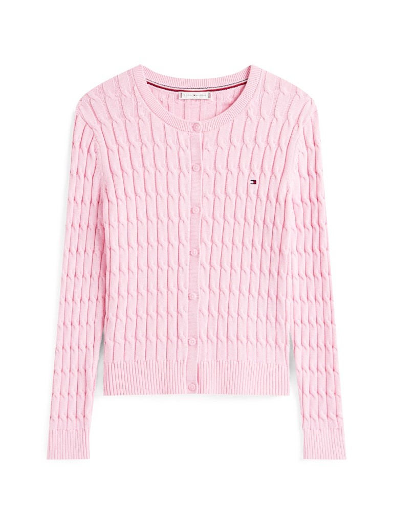 Tommy Hilfiger Kadın Pempe Hırka Triko - WW0WW46514TOL