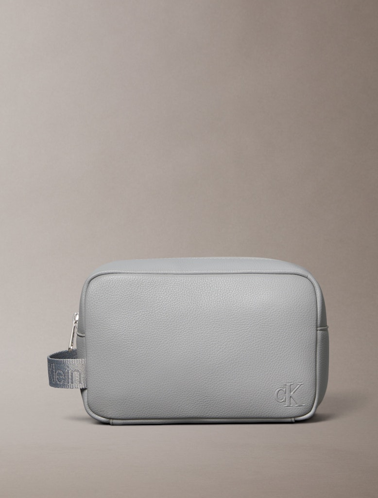 Calvin Klein Erkek Gri Washbag Çanta