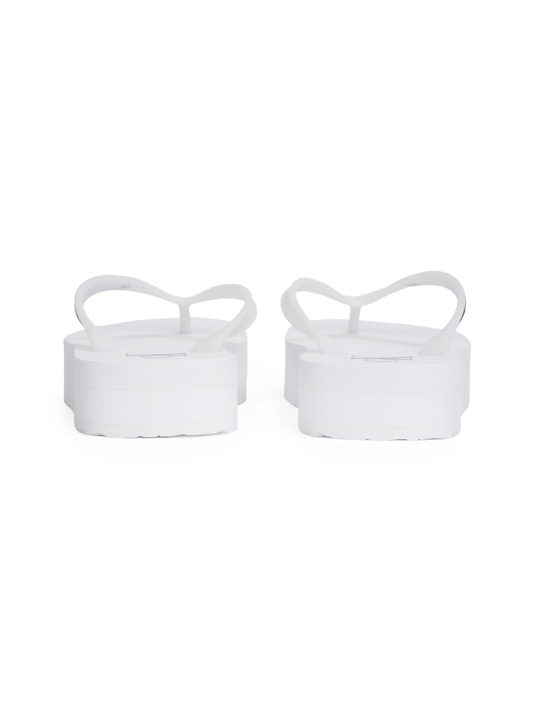 Calvin Klein Beyaz Kadın Parmak Arası Terlik - YW0YW0183001W