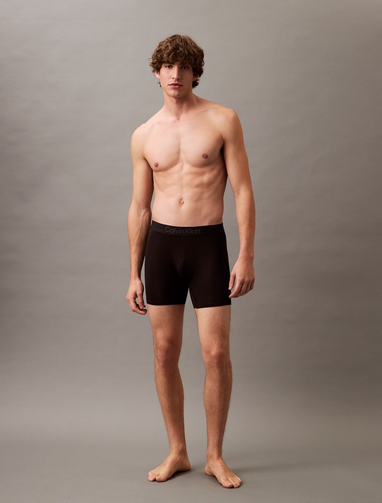 Calvin Klein Modal Siyah Erkek Uzun Boxer - LV00NB4193UB1